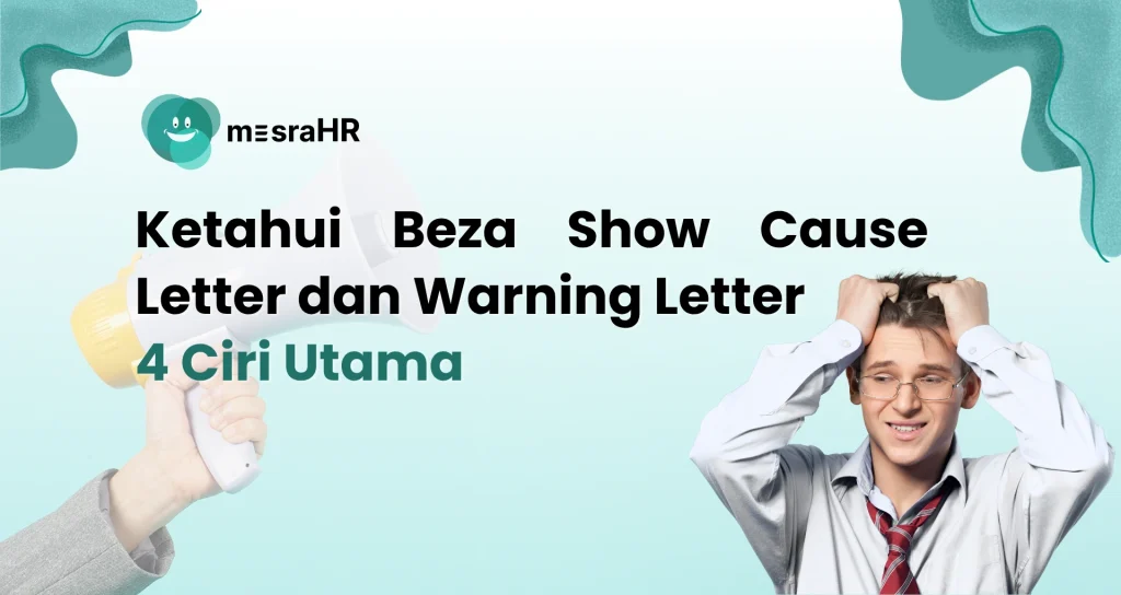 Show Cause Letter dan Warning Letter - mesraHR
