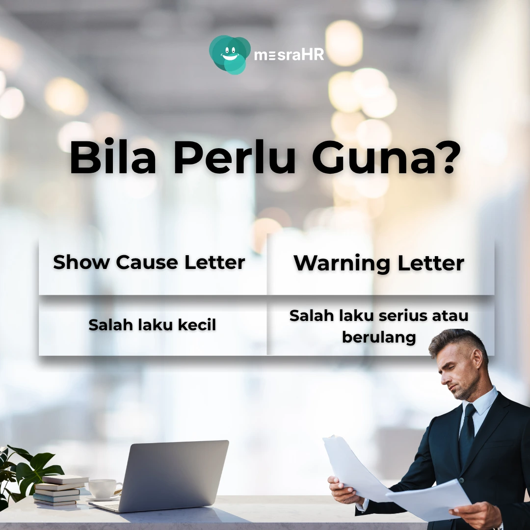 Show Cause Letter dan Warning Letter - mesraHR