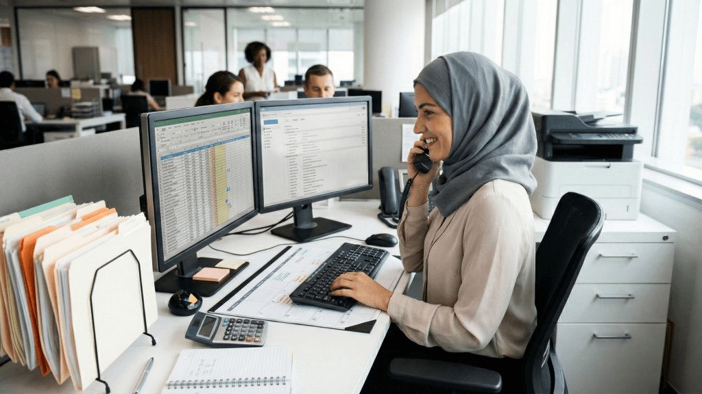 Contoh pekerjaan HR vs Admin